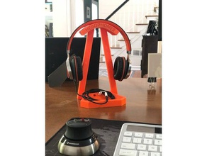 andere desktop-headphone stand office Kopfhörer Kopfhörer-Halter stehen 3d print model - Mito3D