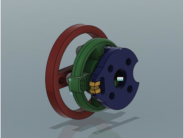 vektör v2 birim itme r c araçlar helikopter motor monte edin quadcopter 3D print model - Mito3D