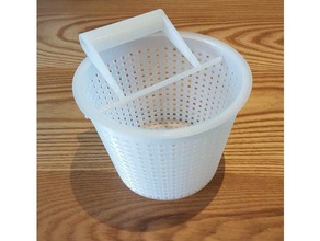 skimmer basket remix glued lid outdoor & garden swimming pool 3d print model - Mito3D