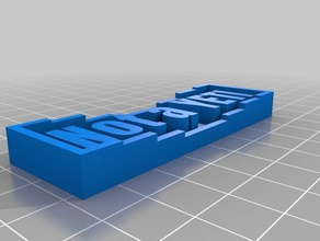 not yeti learning customized 3d print model - Mito3D