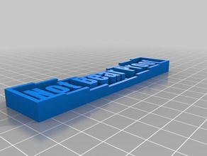 suportar a prova de aprendizagem personalizado 3d print model - Mito3D