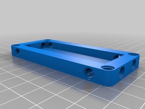 5x11 piastra costruzione di giocattoli su misura 3d print model - Mito3D