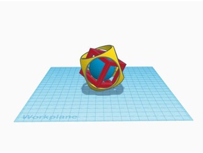 shapes inside interactive art 3d print model - Mito3D