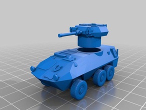 1 100 15mm avgp cougar grizzly vehicles 3d print model - Mito3D