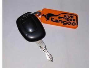 llavero amigos kangoo automotive 3d print model - Mito3D