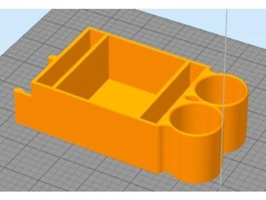 ender 5 tool caddy glue stick holder 3d printer accessories 3d print model - Mito3D