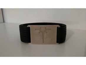 frostpunk purpose belt buckle accessories 3d print model - Mito3D