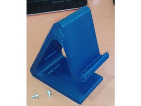 cell phone tablet desk holder mobile cellphone cellular stand iphone 3d print model - Mito3D