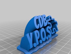cdb ypos office customized 3d print model - Mito3D