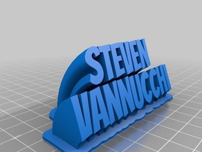 steve vannucchi bureau de personnalisé 3d print model - Mito3D