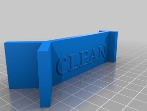 dishwasher door open sign kitchen & dining 3d print model - Mito3D