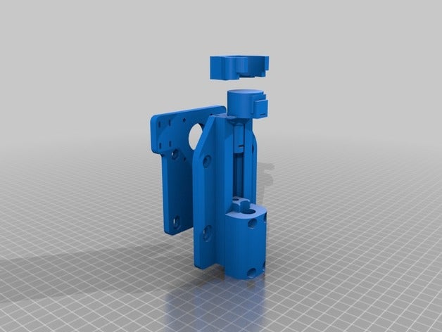 motorized z axis laser engraver frame 28byj-48 3d printing 3D print model - Mito3D
