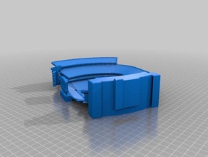 sanford stadium de la uga exploraciones & réplicas 3d print model - Mito3D