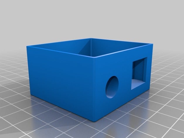 dc power jack plug ethernet housing diy 3D print model - Mito3D