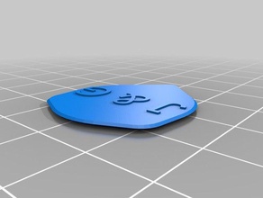 il mio personalizzato funky pick musica su misura 3d print model - Mito3D