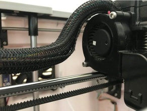 50mm alloggiamento della ventola Stampante 3d parti fan di raffreddamento 3d print model - Mito3D