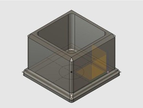 tavolo quadrato gamba piede parti di ricambio f3d mobili fusion 360 3d print model - Mito3D