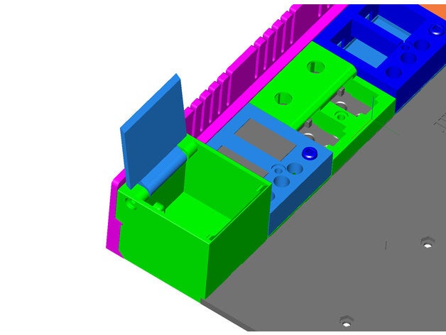 modular breadboard kit v2 - small box module lid step file electronics 3D print model - Mito3D