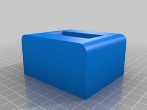 porta-interruttore bticino de vida 1 serie peças substituição 3d print model - Mito3D