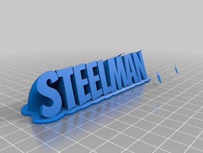 steelman office customized 3d print model - Mito3D