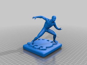 spiderman base art 3d print model - Mito3D