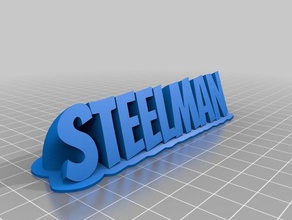 steelman good office customized 3d print model - Mito3D