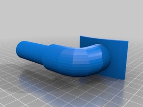 frischwasseranschluss f r pool - skimmer diy 3d print model - Mito3D