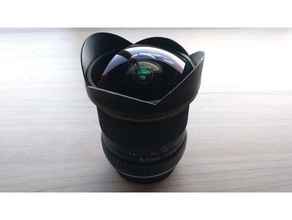 opteka 65mm lense hood camera 3d print model - Mito3D