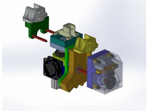 e3d tool changer assy 3d printer parts 3dmodel toolchanger model solidworks 3d print model - Mito3D