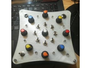8 step sequencer Musik diy - Elektronik synthesizer 3d print model - Mito3D