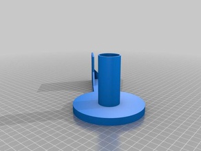 kitchen paper roll stand & dining 3d print model - Mito3D
