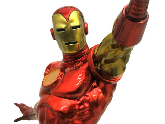 classic iron man Helm Kostüm avengers ironman marvel marvel-Universum marvel-comics 3D print model - Mito3D