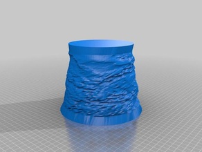 personnalisé gravé de l'image l'ombre décor 3d print model - Mito3D