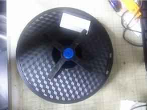 bobine de filament montage horizontal tourne-disque 6 mm bb balle spécification imprimante 3d accessoires 3d print model - Mito3D