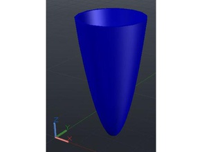 paraboloid 3d printing education mathematics 3d print model - Mito3D