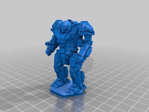 mwo-battletech 6mm--set assaults toy & game accessories battletech mech mechwarrior online 3d print model - Mito3D