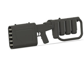 batman tdk emp rifle traje cavaleiro das trevas 3d print model - Mito3D