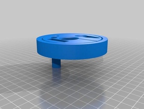 airbrush jar top 3d print model - Mito3D