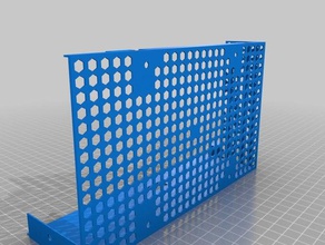 chiron-Netzteil-Abdeckung 120mm 3d-drucken anycubic chiron fan 3d print model - Mito3D