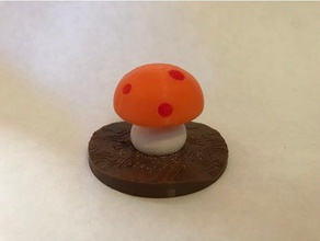 mushroom multi-material 3d printing 3d print model - Mito3D