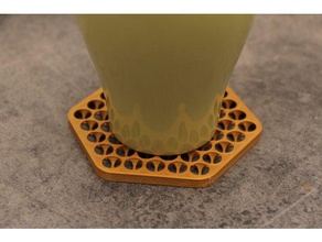 cheese grater coaster kitchen & dining coasters drink 3d print model - Mito3D