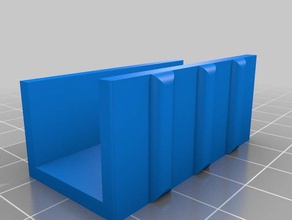 bathtub sliding door safety bracket bathroom 3d print model - Mito3D