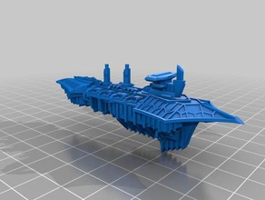 pre-built-chaos-Kreuzer Spielzeug & game Zubehör battlefleet gothic die bfg 3d print model - Mito3D