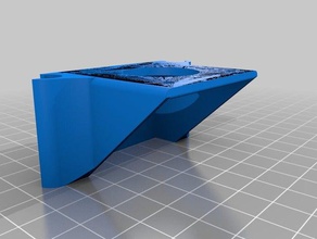 e3d titan extruder mount reprappro mendel 3d printer parts 3d print model - Mito3D