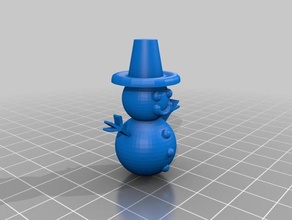 snowman sculptures 3d print model - Mito3D