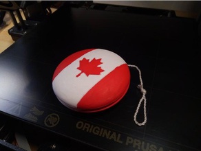 Kanada-Tag yo-yo Spielzeug & Spiele Kanada yoyo 3d print model - Mito3D
