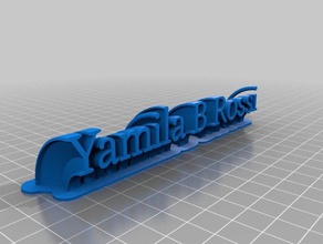 yami de la oficina personalizado 3d print model - Mito3D