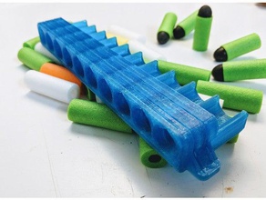 nerf half length dart cutter 36mm 10x toys & games katana short stefan talon 3d print model - Mito3D