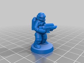roket paketi sci-fi trooper 3d baskı 3d print model - Mito3D