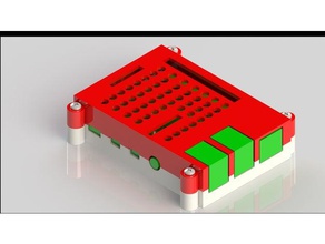 raspberry pi 4 cas L'impression 3d 3d print model - Mito3D